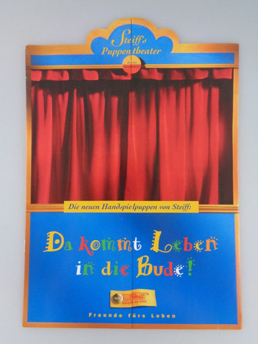 Steiff katalog faltblatt - steiff,