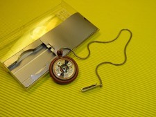 POP Swatch mit Uhrenkette - POCKET MIX - PPK101 in NEU & OVP