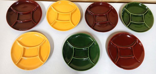 Fondue teller 70er jahre - jahre, 7