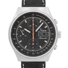 41 mm ø - Sinn 144 Chronograph Automatik Herrenuhr Kal. ETA 7750 Tag/Datum