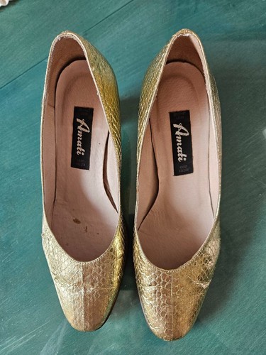 Goldene schuhe amati gr - goldene,