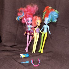 My Little Pony Equestria Girls Rainbow Puppen Set Konvolut Pinky Pie Fluttershy
