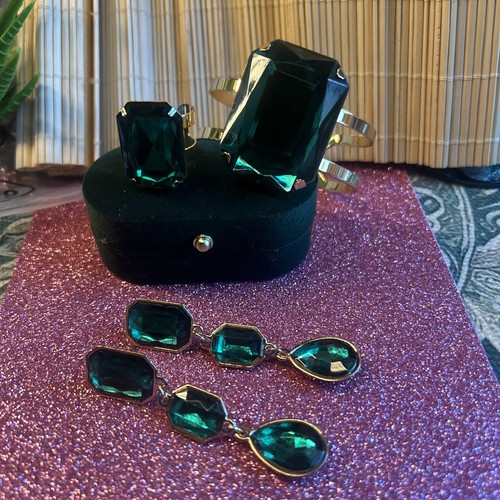 Schmuck set ohringe ring - , gr