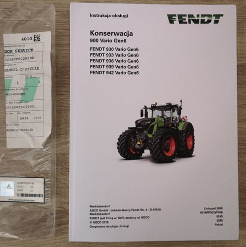 Fendt 900 vario gen6 - fendt, 930