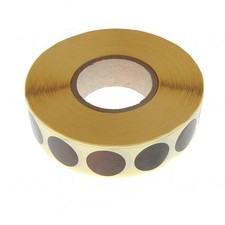 Schusspflaster Schwarz - 2000 Stück - Durchmesser 19mm - SELBSTKLEBEND