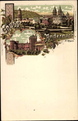 Litho andernach rhein - litho,