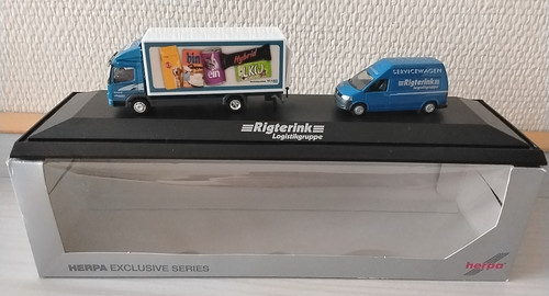 Herpa exclusive atego 1222 - exclusive,