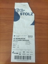 Sammler ticket schalke - sammler, 21/22