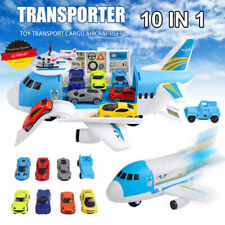 10-in-1 Transport Flugzeug Spielzeug ab 3 Jahre Transport Flugzeug für Kinder DE
