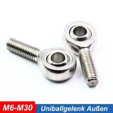 Uniballgelenk Außen M6 M8 M10 M12 M14 M16 M18 M20 M25 M30 Edelstahl Gelenkkopf