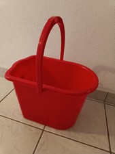 Putzeimer Wassereimer 14l rot Kunststoff - gerne kostenlose Abholung