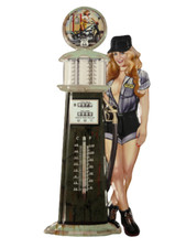 Thermometer Pin Up USA