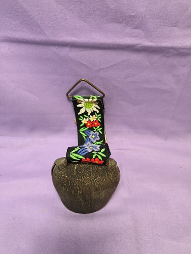 Vintage kuhglocke besticktes - kuhglocke,