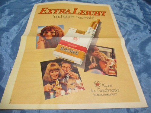Zigaretten reklame von - -, 1967