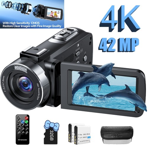 Videokamera camcorder mp - 4k, 42