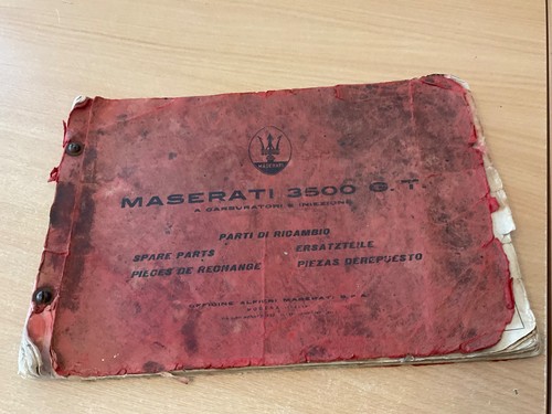 1960 maserati 3500 reg - maserati,