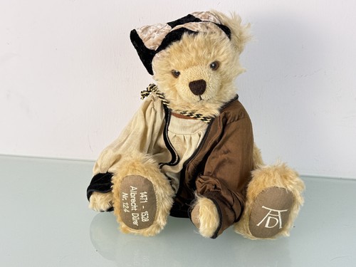 Künstlerteddybär hermann - künstlerteddybär,