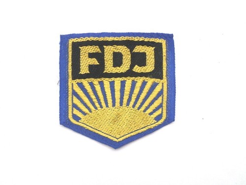 East german ddr - fdj, aufnäher
