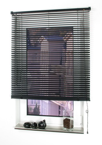 Pvc jalousie schwarz vielen - pvc,