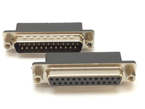 Pol sub stecker buchse - 25-pol, stecker/buchse