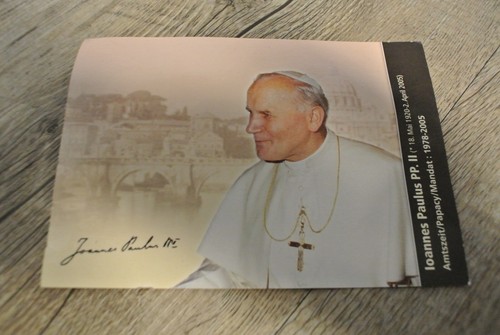 Papst johannes paul karte - johannes,