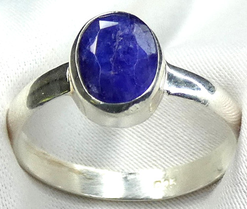 Saphir ring 925 silber - ring,
