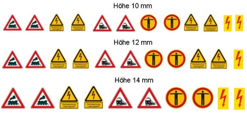 Warnzeichen modellbahn - warnzeichen,