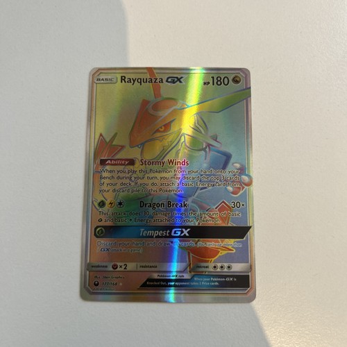 Rayquaza pokemon card - rayquaza,