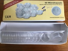 Gemischte Kiste Münzkapseln  21 Stück