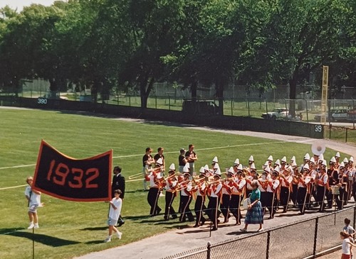 Aufmarsch spielmannszug - aufmarsch,