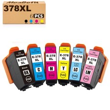 Druckerpatronen 378 XL für Epson Expression Photo XP-8000 8500 8505 8600 8000
