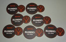 7 Jägermeister BLONDES LIEBT JÄGER Untersetzer