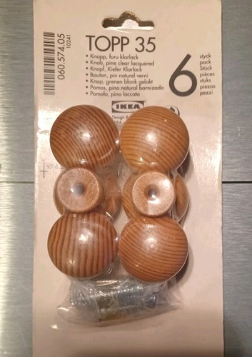 Ikea topp möbelknopf holz - mÖbelknopf,