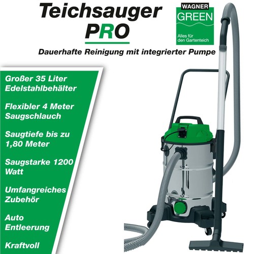 Wagner green teichsauger - teichsauger, pro