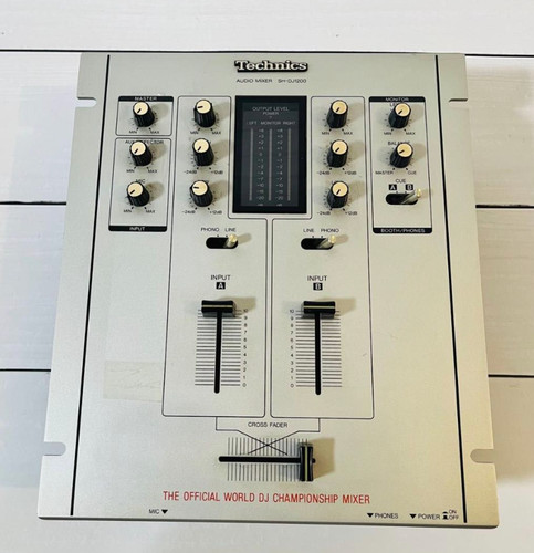 Technics dj1200 audio - sh-dj1200, mixer
