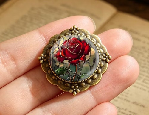 Wunderschöne vintage brosche - wunderschöne,
