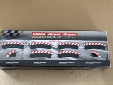 Carrera 20020562 Außenrandstreifen für Kurve 2/30° (6), Endstücke (2)