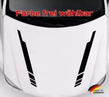 Bonnet car sticker stripes
