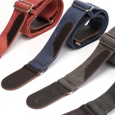 Echtleder Gitarrengurt Vintage