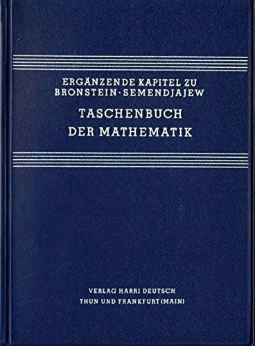 Taschenbuch der mathematik - der,