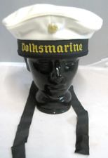 NVA Volksmarine Tellermütze NVA Schirmmütze Marine  Gr. 59  Fasching Karneval