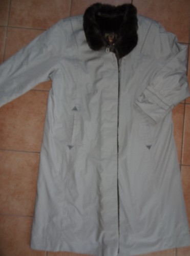 Grau khaki damen wintermantel - grau,
