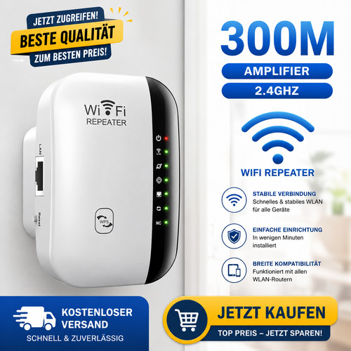 Wlan repeater 300 mbit - 300, mbit/s