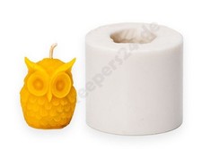 Kerzen-Gießform Eule