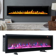 50" Deko 3D Flammeneffekt