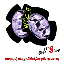 Wiz Knieschleifer mit Titan = Funken, Wakiplaki in Grau-Weiß-Schwarz - Sparky