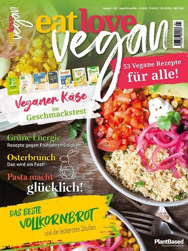 Zeitschrift eat love vegan - zeitschrift,
