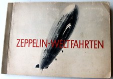 7484 GREILING Zigaretten Bilder Album Zeppelin Weltfahrten 1932 264 photos cards