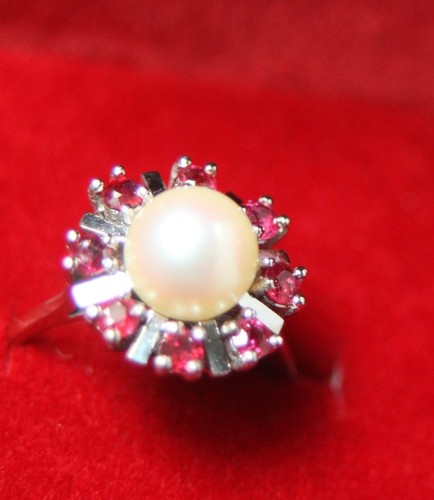 750 weißgoldring - 750, weißgoldring-18