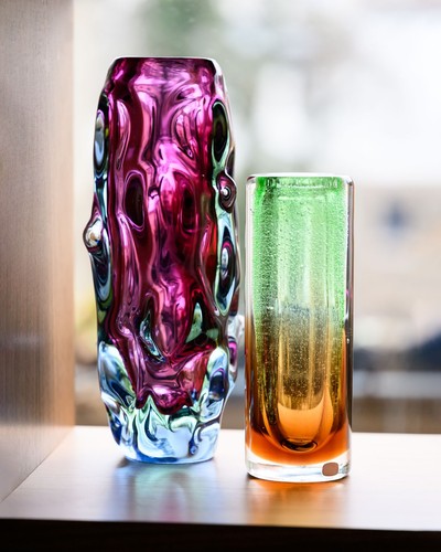 Jan beranek red core vase - red,